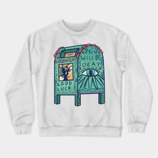 danger days mailbox shrine Crewneck Sweatshirt